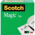 Scotch Magic Tape, 3" Core, 1"x2592", 12/PK, Transparent PK MMM81012592PK